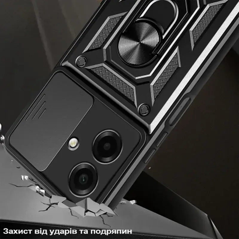 Чохол до мобільного телефона BeCover Military Samsung Galaxy A07 SM-A075 Black (713897) - фото 2