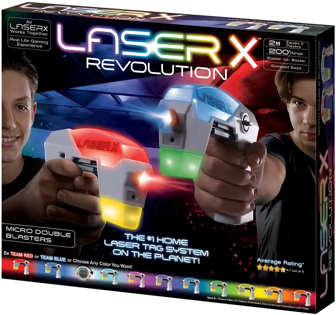 Игровой набор для лазерных боев Laser X Revolution Micro, для двух игроков (88168) - фото 9