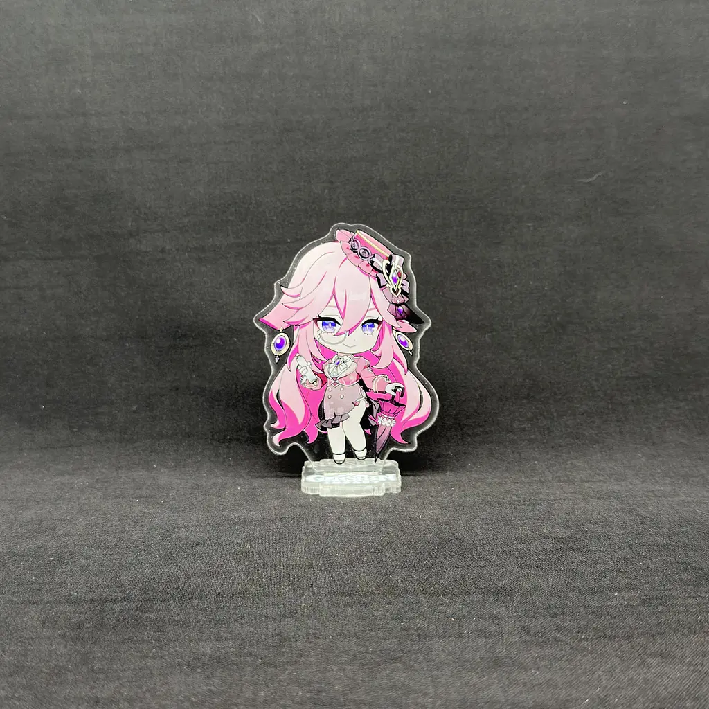 Акрилова колекційна фігурка Геншин Імпакт - Genshin Impact Chibi Яе Міко 4 10 см - фото 2