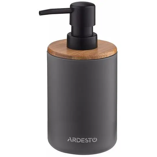 Набір для ванної кімнати Ardesto Minimalism сірий темний (ARHB3110GB) - фото 2