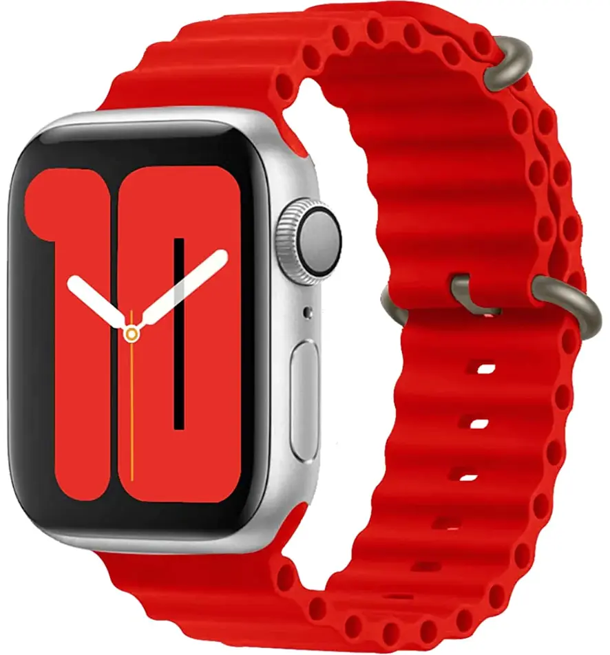Ремінець Ocean Band для Apple Watch 42/44/45/49mm Red [76040] - фото 2