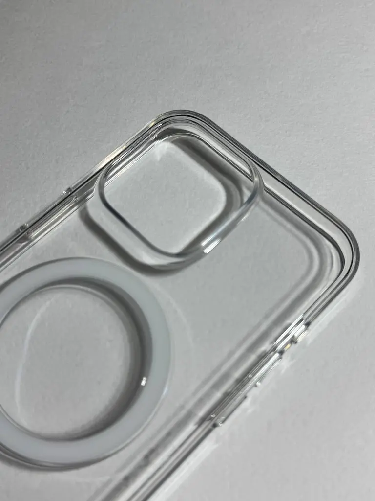Оригінальний прозорий чохол для iPhone 15 Pro Max Apple Clear Case with MagSafe (MT233ZM/A) протиударний - фото 6