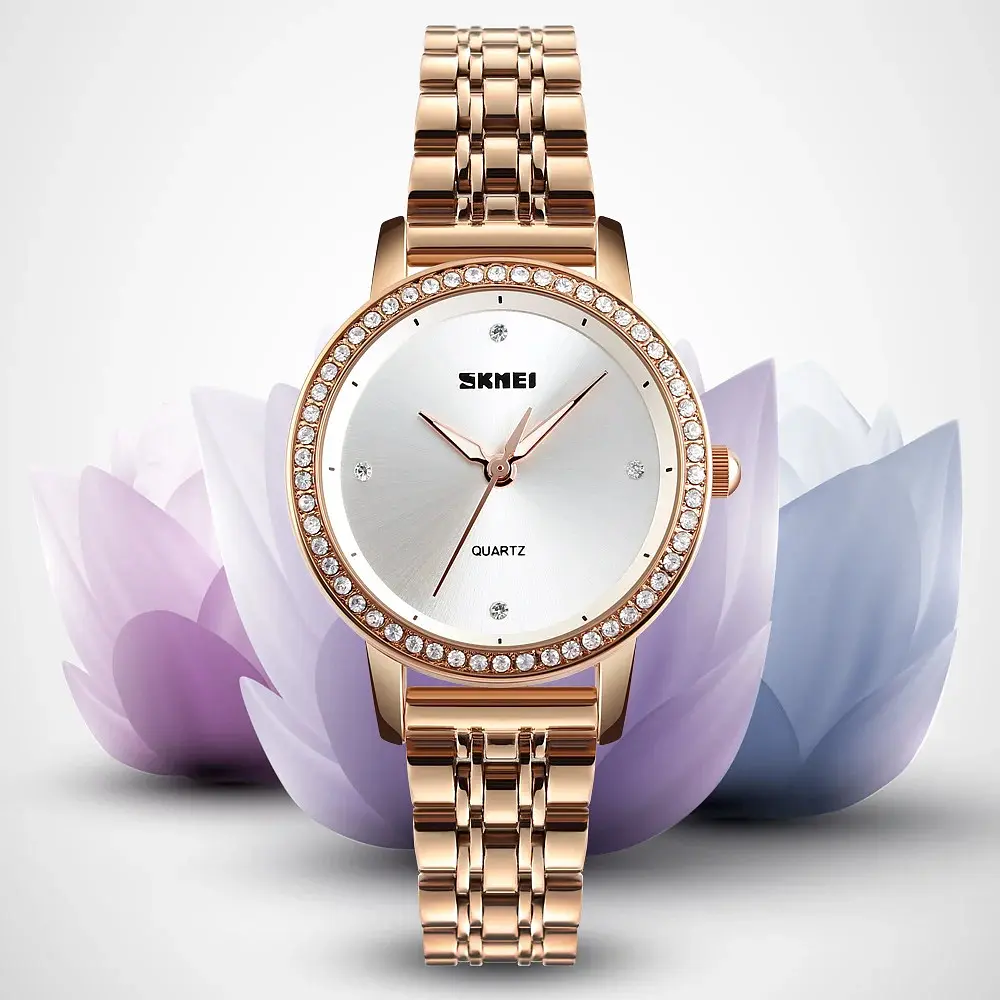 Наручний годинник жіночий 1311RG Rose-Gold Skmei acs0030812 - фото 4