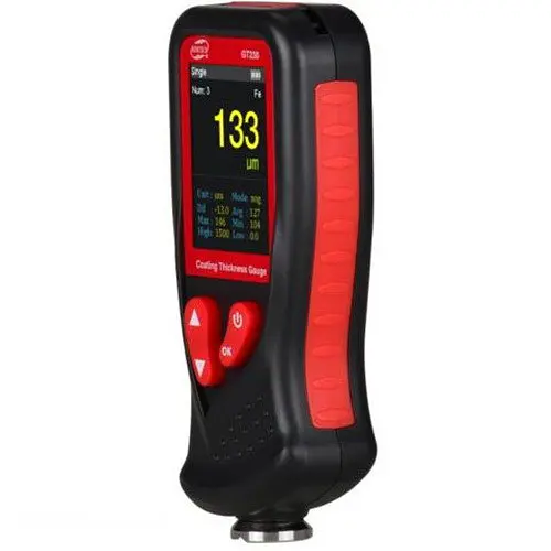 Товщиномір ЛКП HD-дисплей Fe/nFe, 0-1300 мкм BENETECH GT230 - фото 2