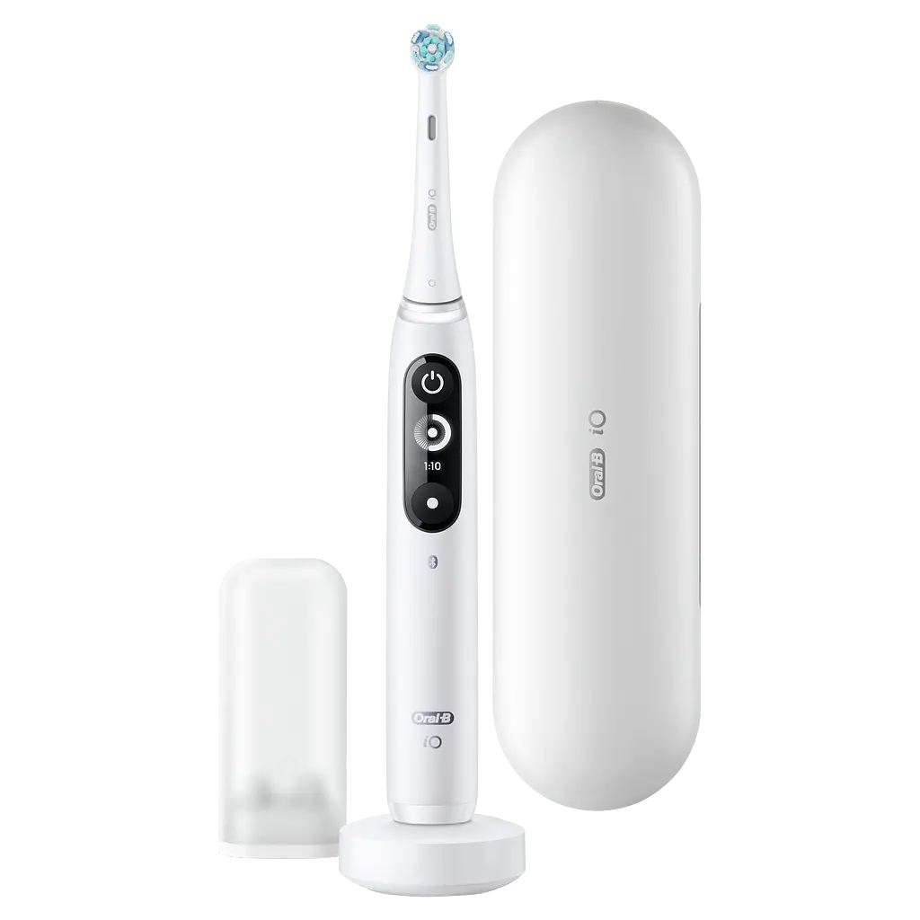 Електрична зубна щітка Oral-B iO Series 7 iOM7.1A1.1BD 3758 White alabaster - фото 2