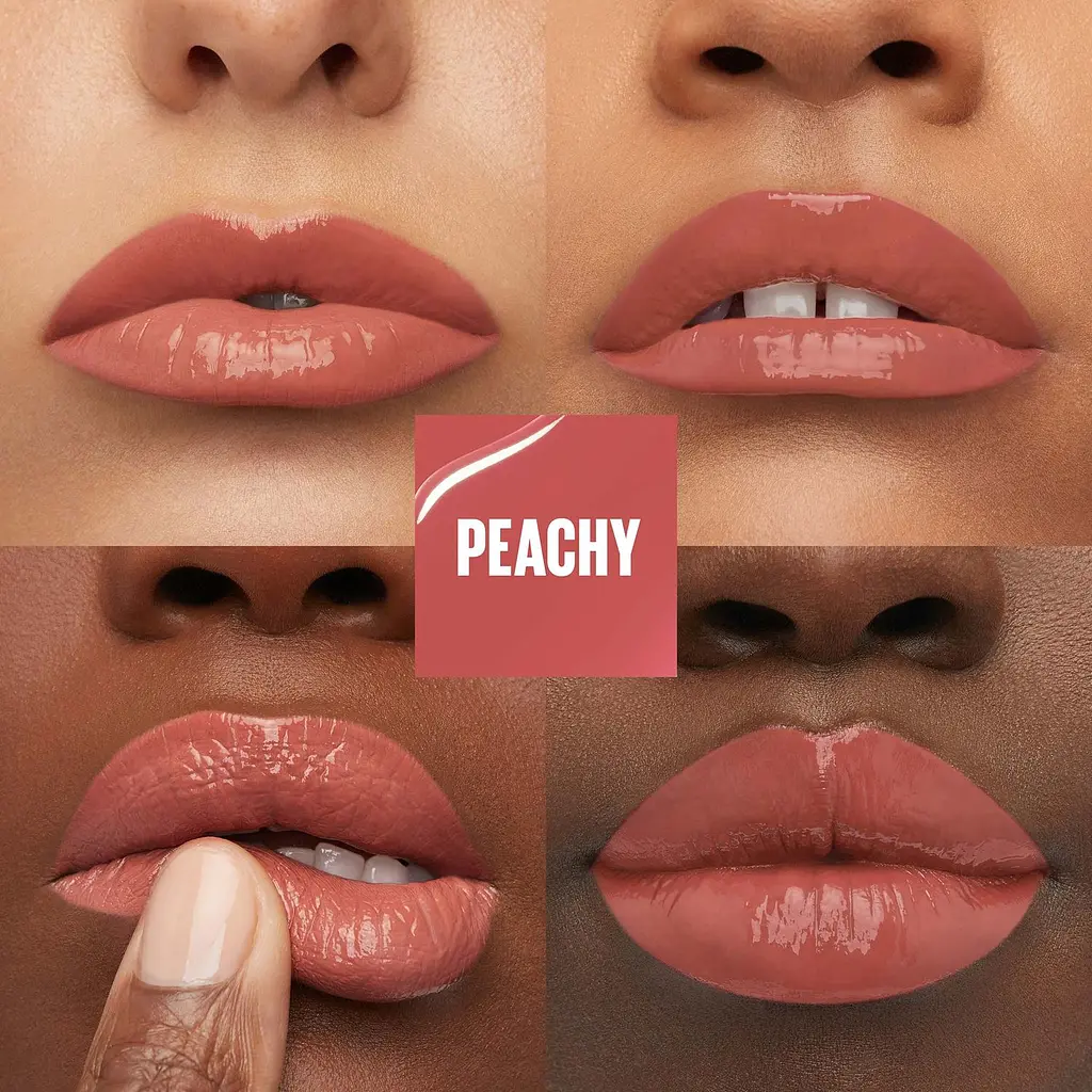 Рідка помада для губ Maybelline New York Super Stay Vinyl Ink Peachy відтінок 15, 4.2 мл (B3420800) - фото 3