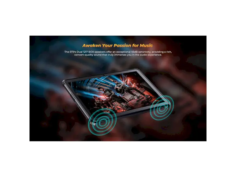 Планшет Oukitel Pad RT9 6/256GB LTE Black - фото 12