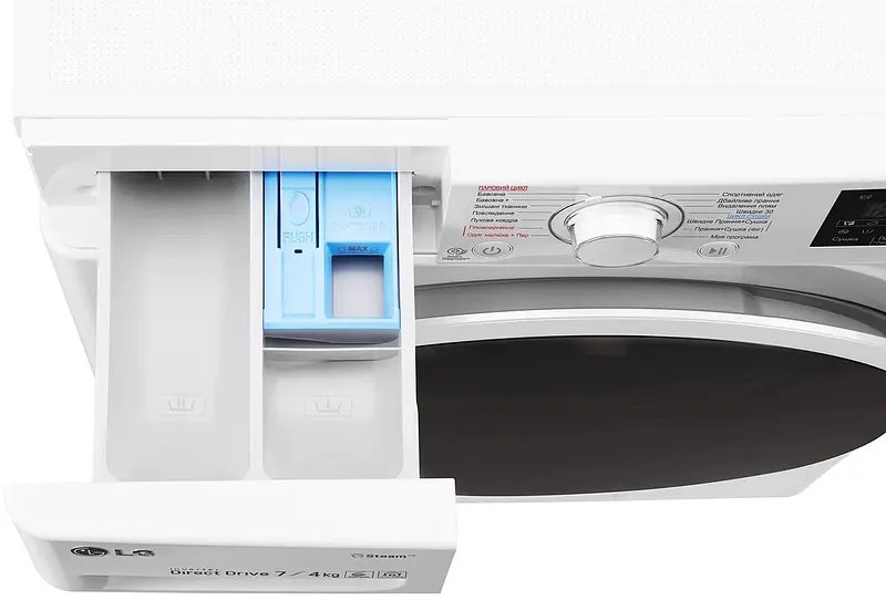 Прально-сушильна машина LG F2J6HG0W - фото 8