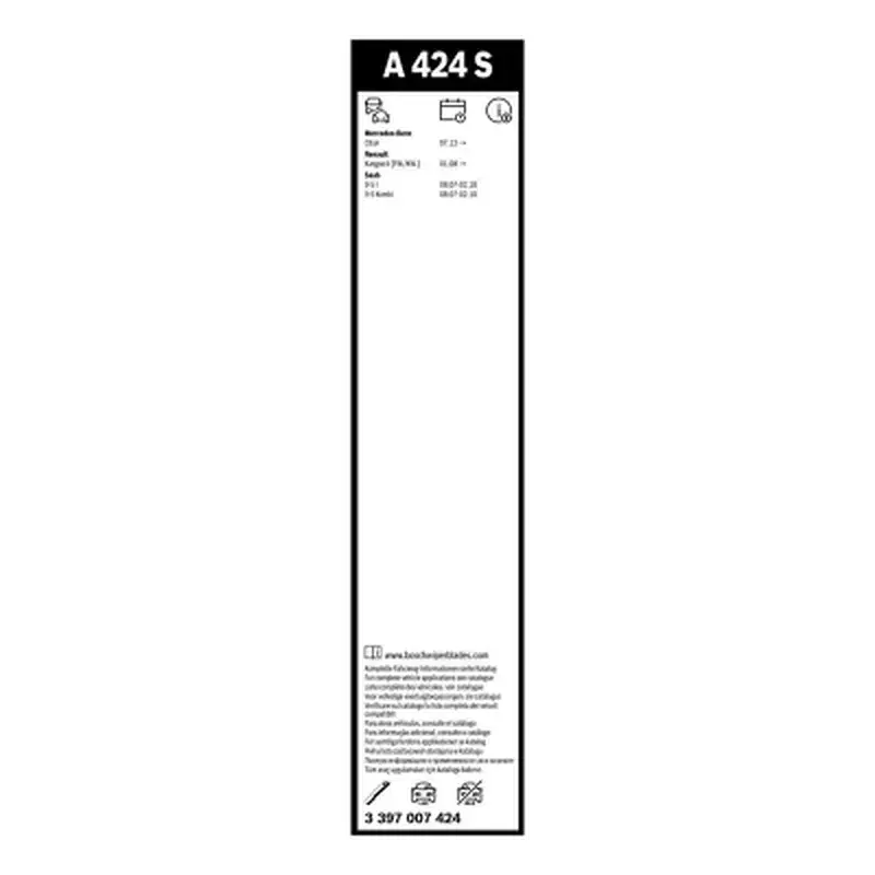 Щітка склоочисника Bosch 3 397 007 424 - фото 5