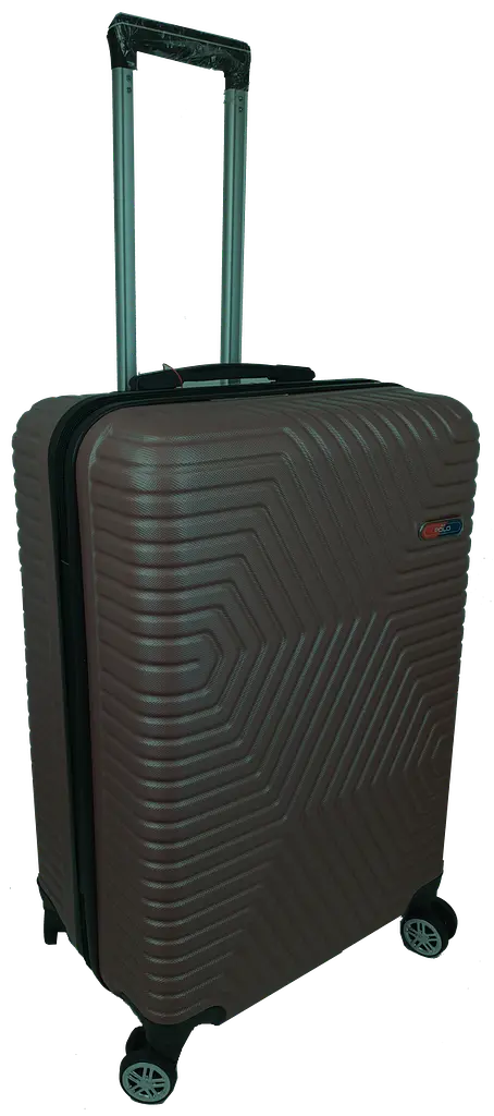 Валіза пластикова GD Polo 70 л 66x42x28 см ABS коричнева - фото 5