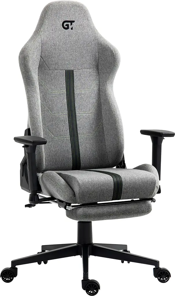 Геймерське крісло GT Racer X-2309 Fabric Gray (X-2309 Fabric Gray) - фото 8