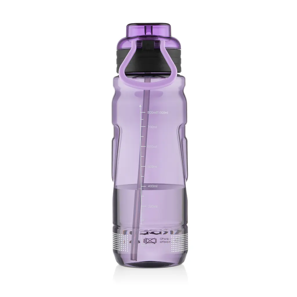 Бутылка для воды Ardesto Sport 1000 мл фиолетовая (AR2210EV) - фото 4