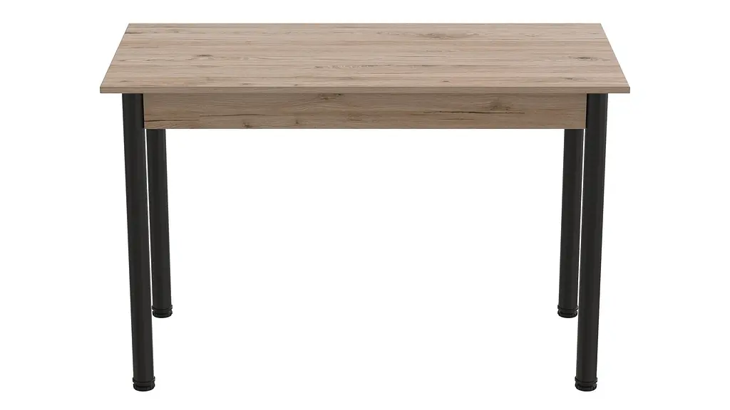 Стіл кухонний Ferrum-decor Беніта 75x120x80 Чорний ДСП Сан-Марино 16мм (FRD-105649) - фото 3