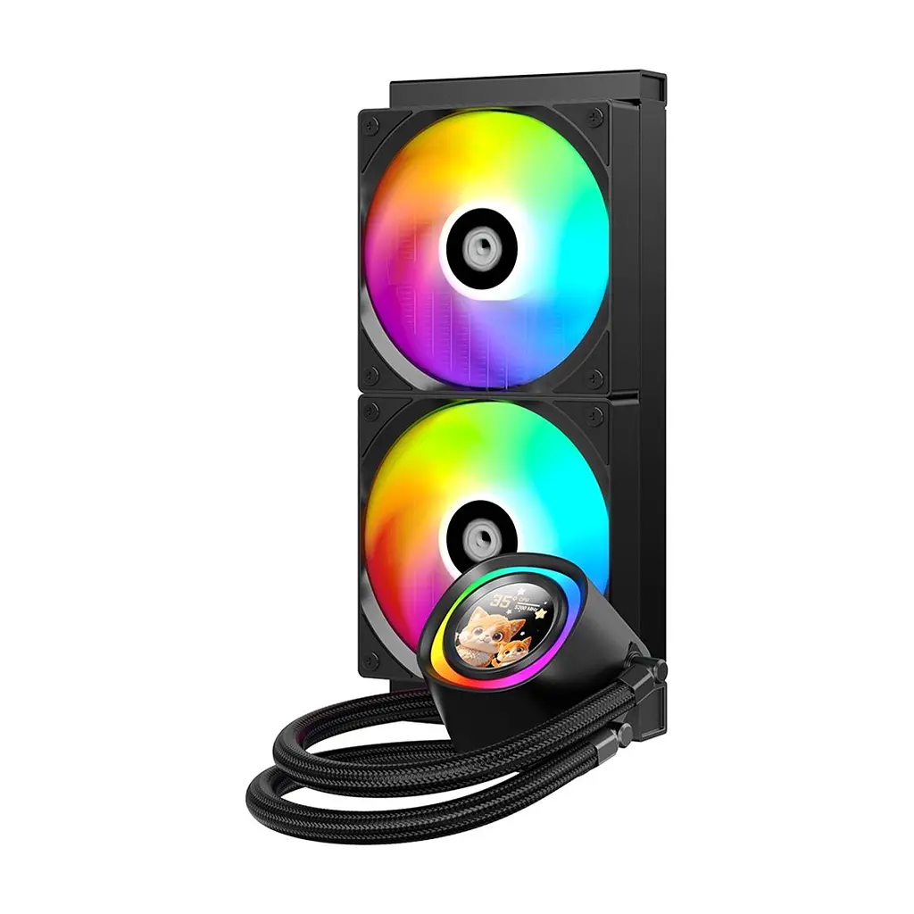 Система рідинного охолодження ID-Cooling FX240 LCD - фото 3