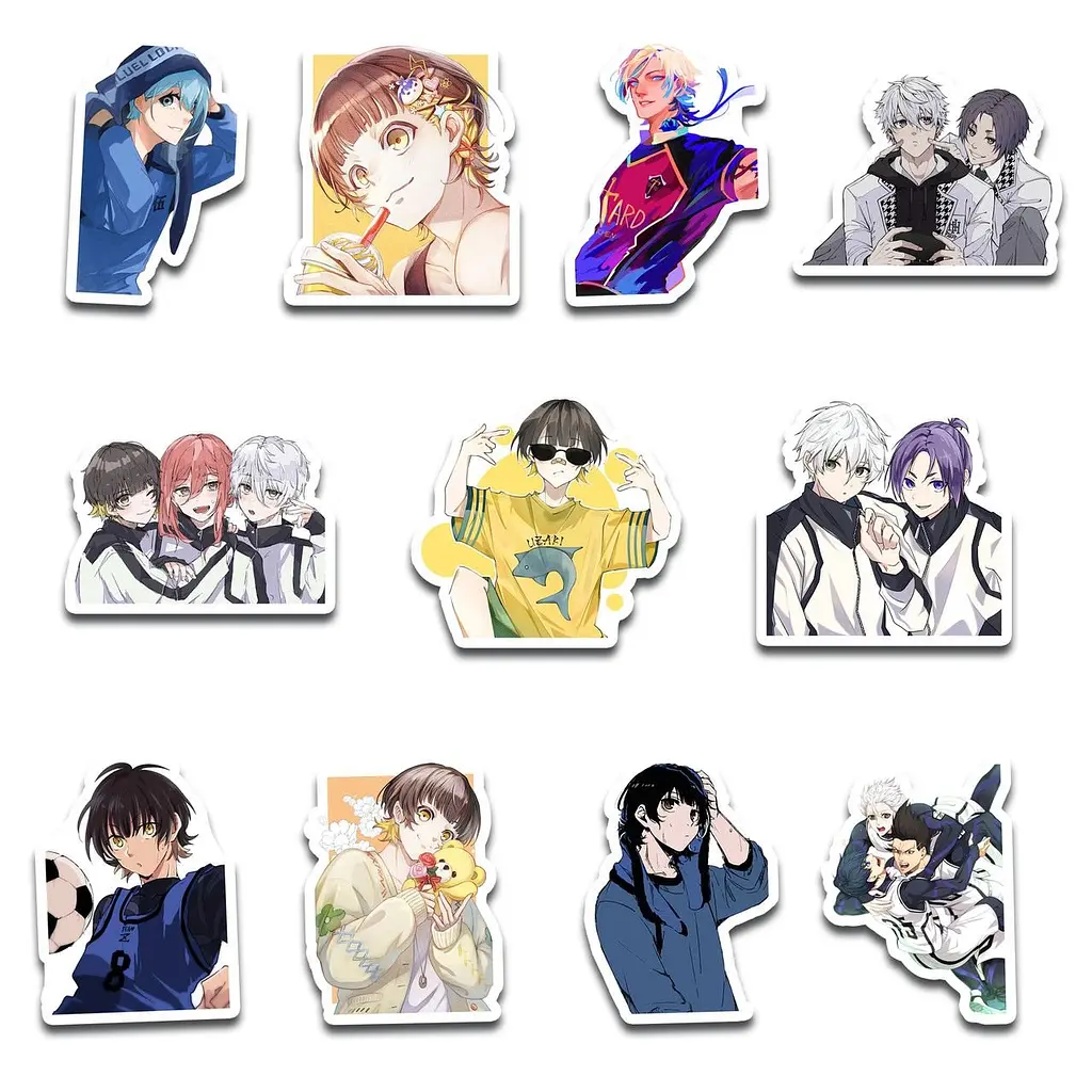 Стікерпак GeekLand Blue Lock 45 штук (SP BL 01) - фото 2