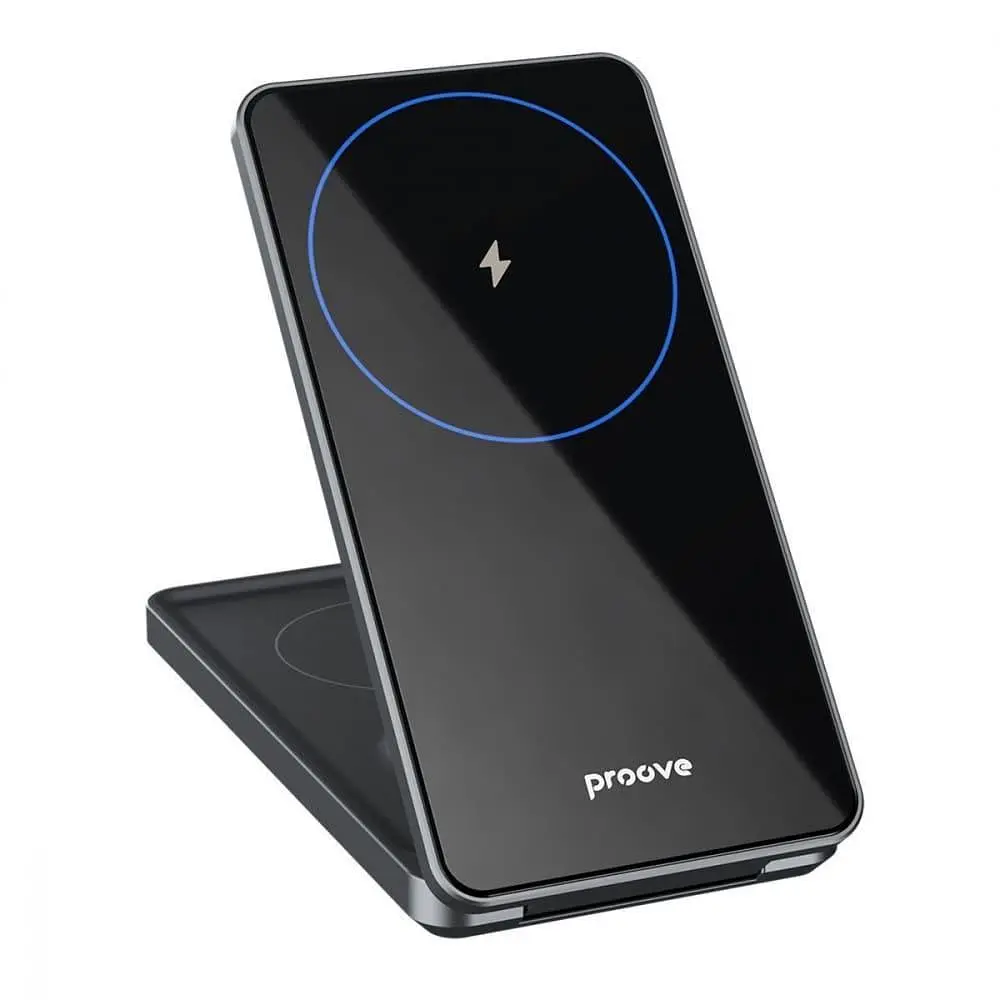 Зарядний пристрій Proove Metal Edge 3 in 1 gray (WSME15010003) - фото 2