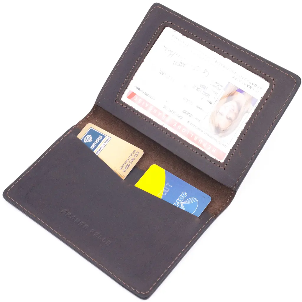 Обложка для документов мужская GRANDE PELLE 10х13,8 см acs0025749 - фото 4