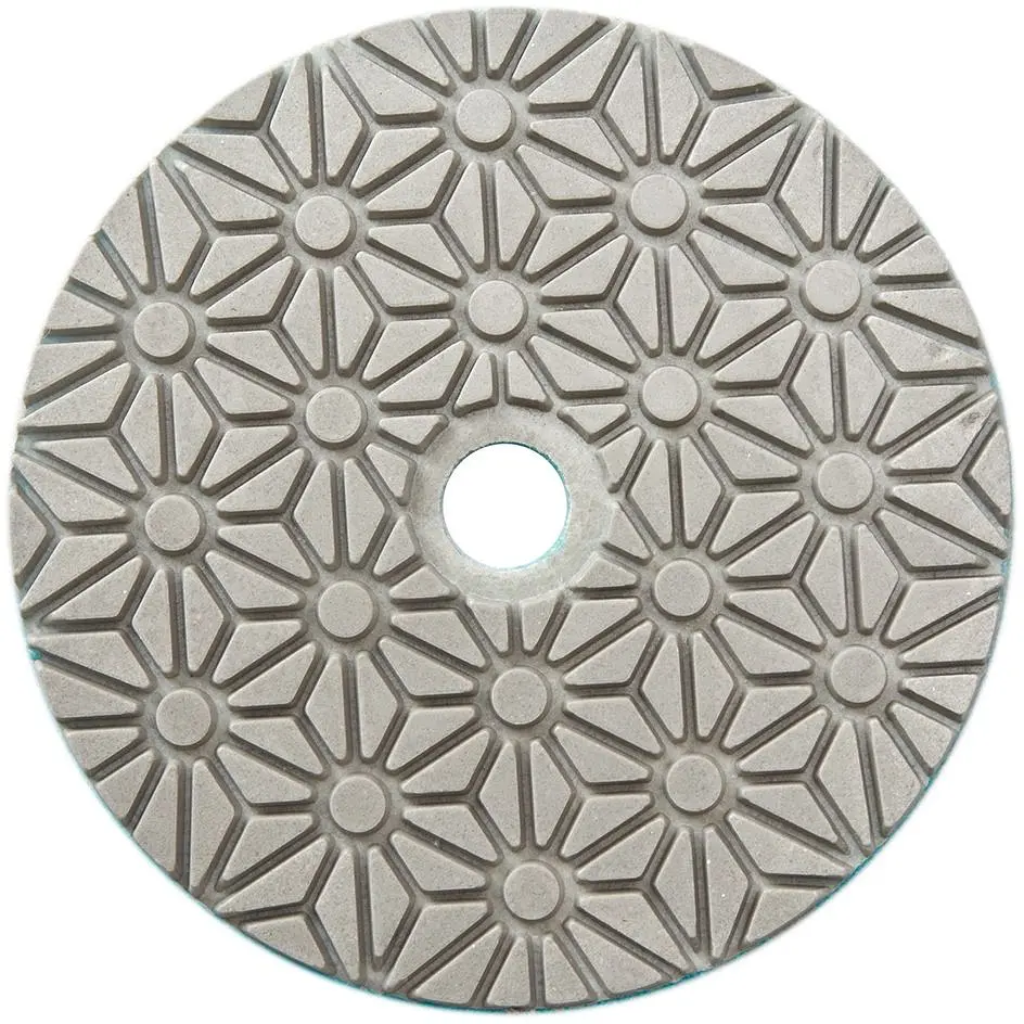 Круг алмазный Alloid Building Tools Star шлифовальный на липучке 100 мм зерно 1500 (DD-63376) - фото 2