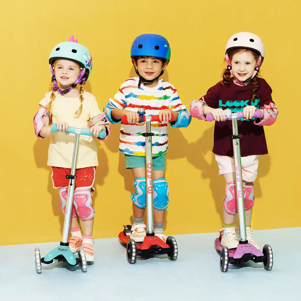 Захисний комплект налокітники та наколінники Micro розмір S синій (AC5474) - фото 8