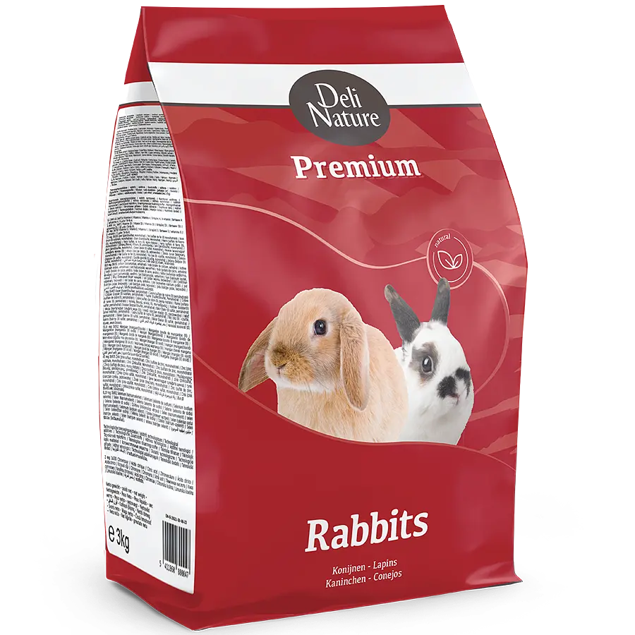 Корм для кроликів Deli Nature Premium Rabbit Делі Натюр повнораціонний 800 г
