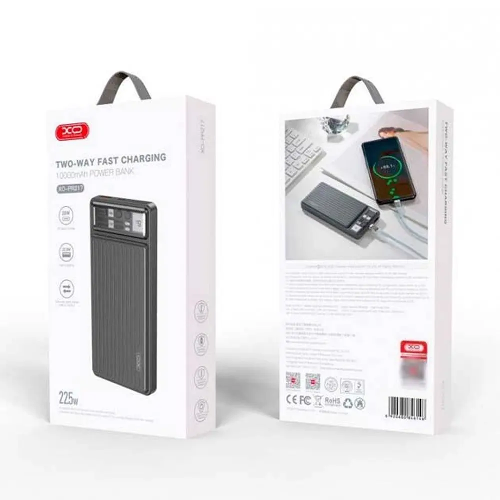 Внешний аккумулятор XO PR217 10000mAh 22.5W - фото 5