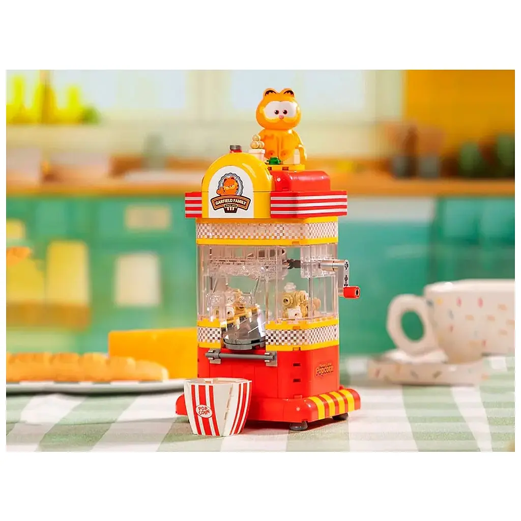 Конструктор Pantasy Garfield -Fantastic Machines - Машина для попкорна (86810) - фото 3