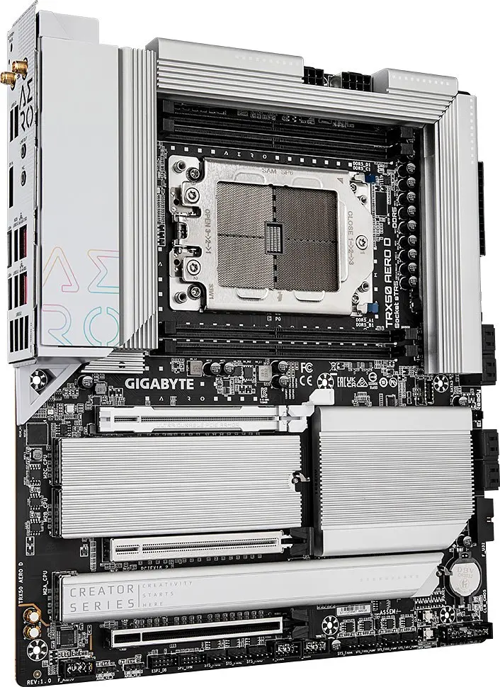 Материнська плата Gigabyte TRX50 AERO D Socket TR5 (TRX50 AERO D) - фото 2