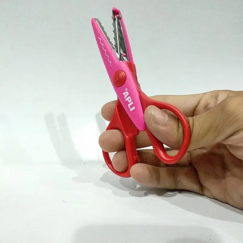 Ножницы зигзагообразные Apli Kids Волна 13 см в ассортименте (13448) - фото 2