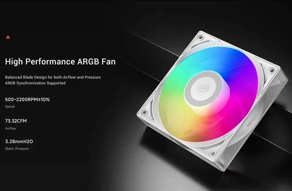 Кулер для процесора PcCooler RT500 Digital ARGB White (RT500 Digital ARGB WH) - фото 11