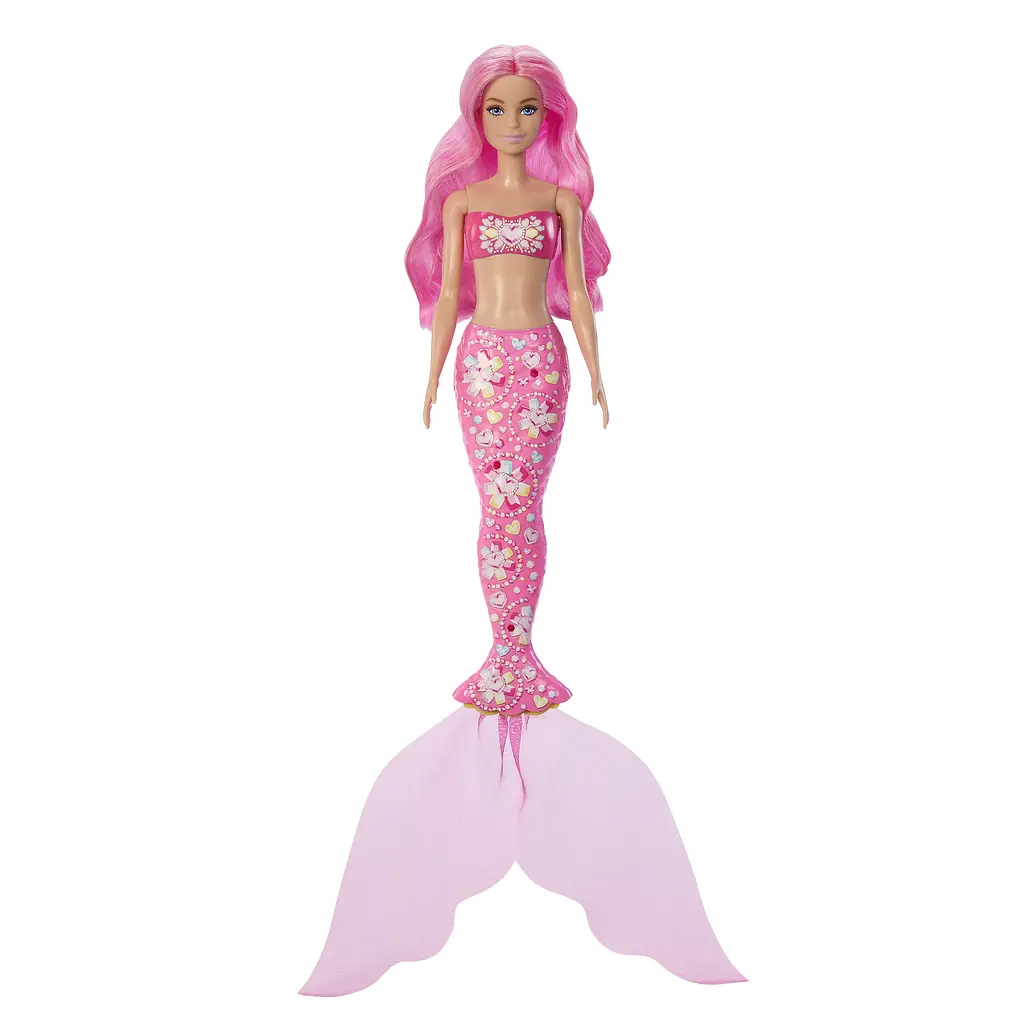 Лялька-русалонька сюрприз Barbie Color Reveal Морські скарби (JMW61) - фото 7