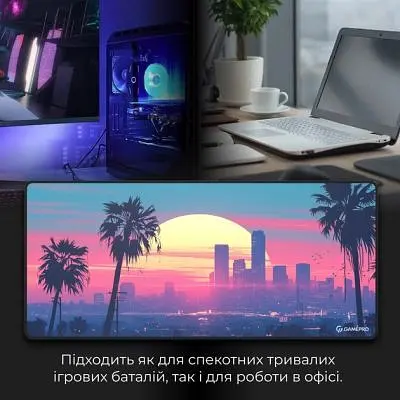 Килимок для мишки GamePro (MP275S) Speed/Control Black (MP275S) - фото 9
