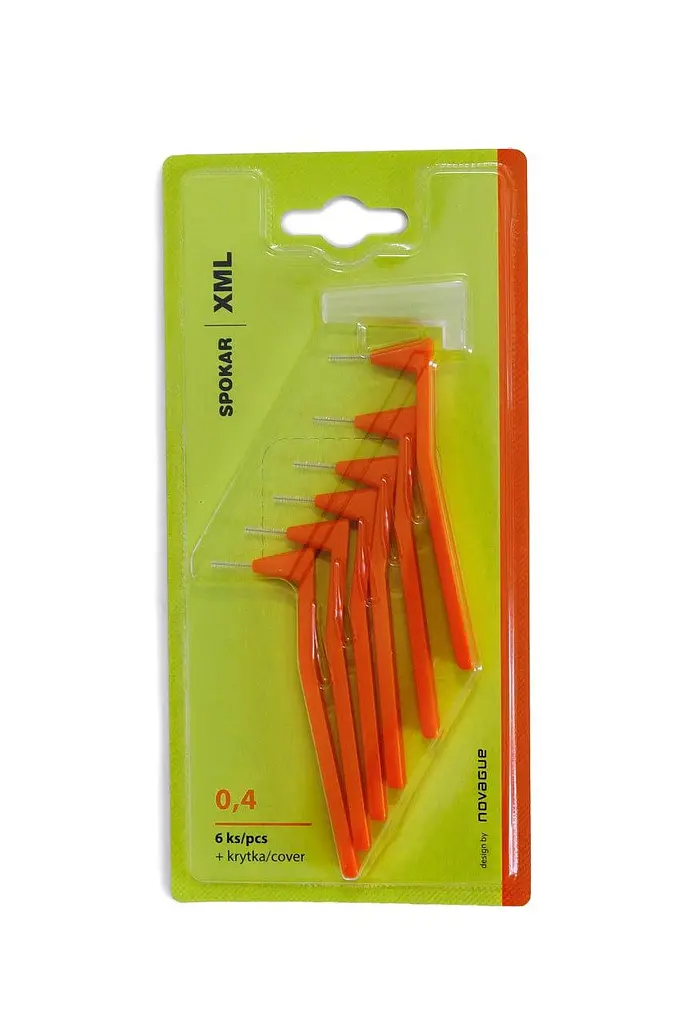 Міжзубні йоршики кутові Spokar XML 0.4mm, 6 шт - фото 3