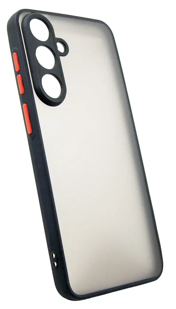 Чохол-накладка Dengos Matt для Samsung Galaxy S25 FE Black (DG-TPU-MATT-169) - фото 2