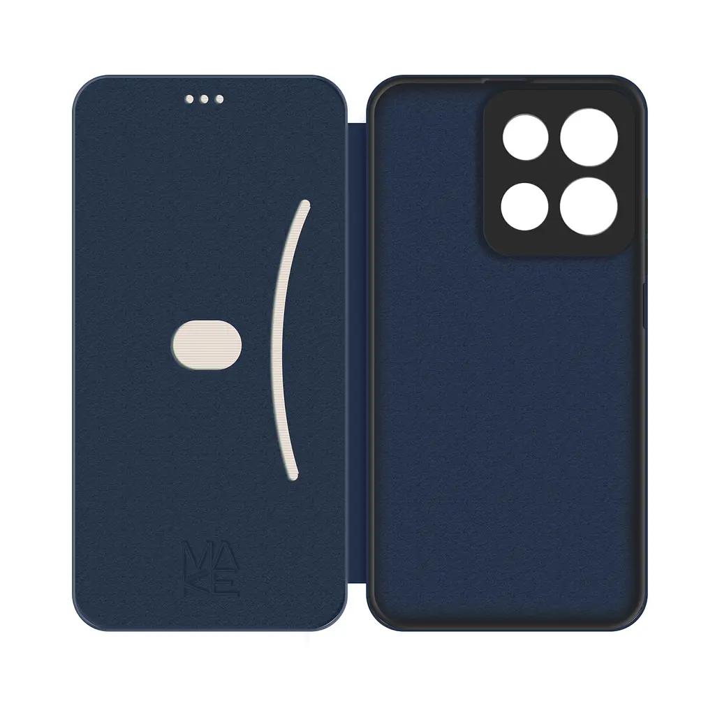 Чохол-книжка MAKE Motorola G17/G17 Power Flip Evening Blue - фото 4