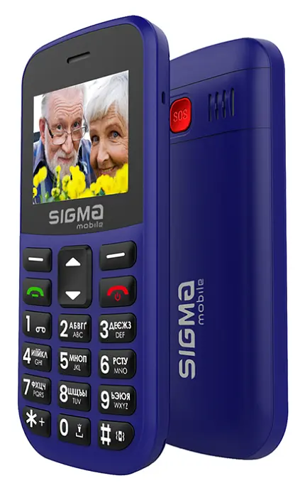 Телефон Sigma Comfort 50 CF115 Easy Blue UA UCRF - фото 4