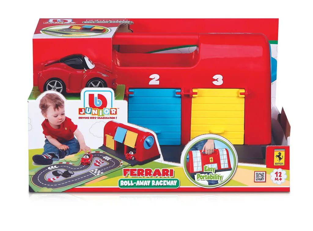 Ігровий набір Bb Junior Ferrari Roll-Away Raceway (16-88806) - фото 8