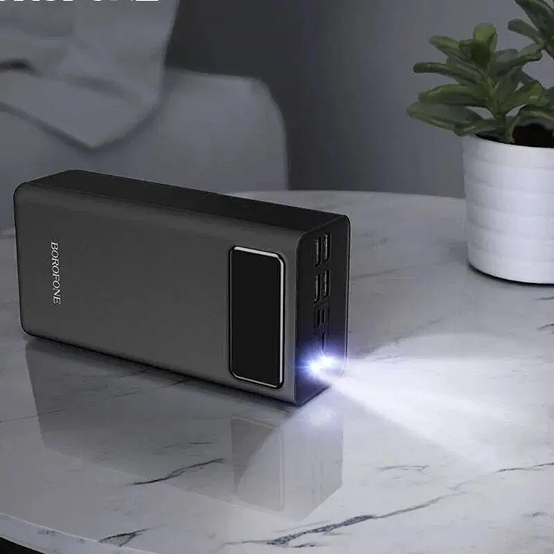 Универсальная мобильная батарея Power Bank Borofone DBT16B 50000 mAh (Черный) - фото 2