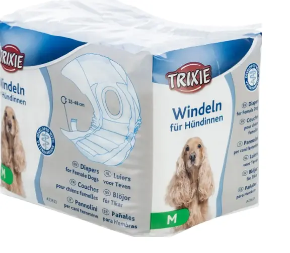 Підгузки Trixie для собак М 12шт/уп 23633