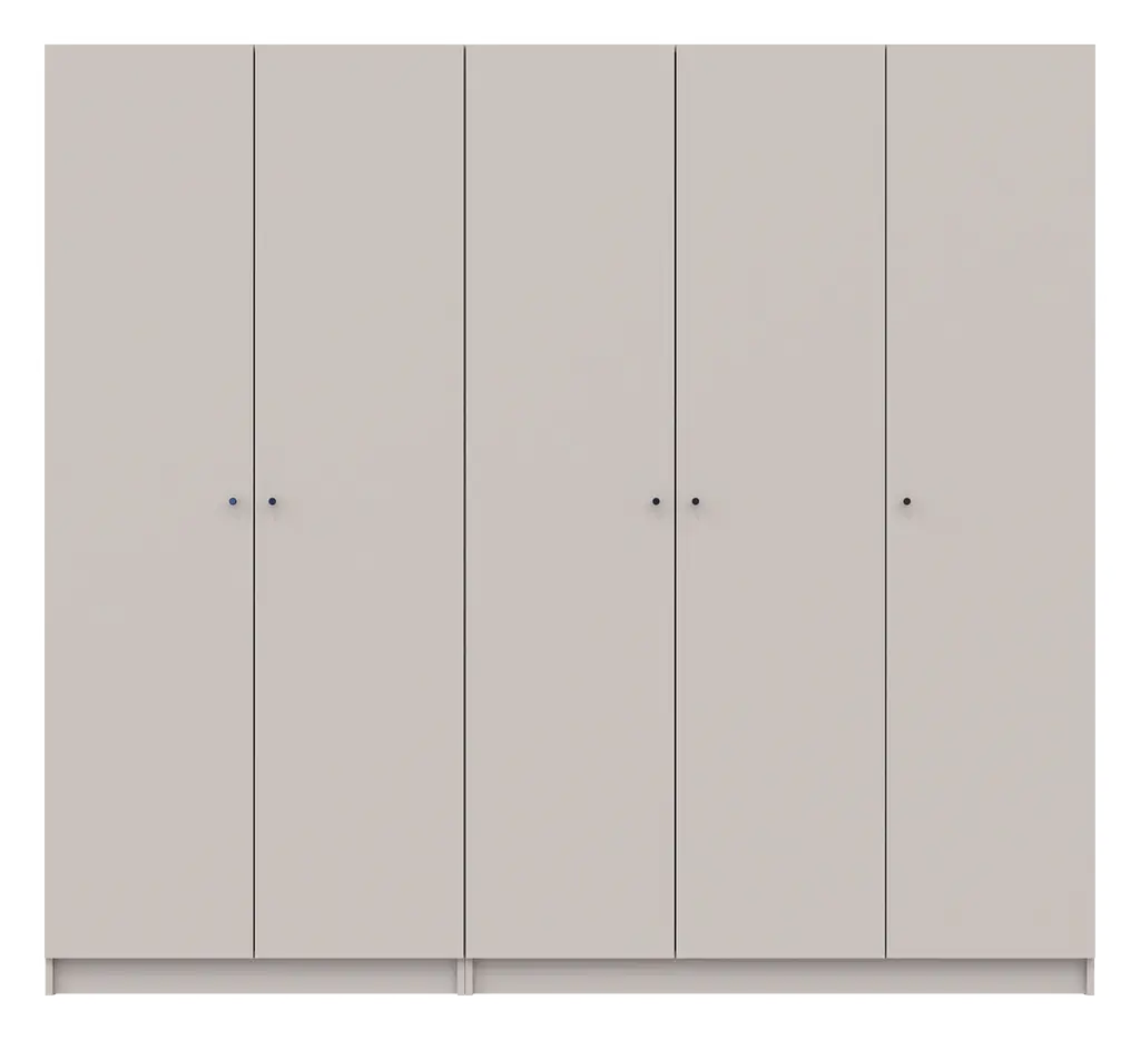 Шафа для одягу комплект Промо Кашемір 2+3 ДСП 225х48х204 (80737673) - фото 3