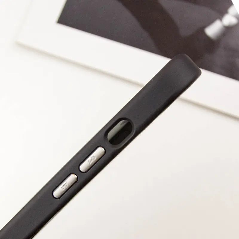 TPU+PC чохол Blueo Skin Friendly Frosted with MagSafe для Apple iPhone 15 (6.1) Чорний / Black - фото 7