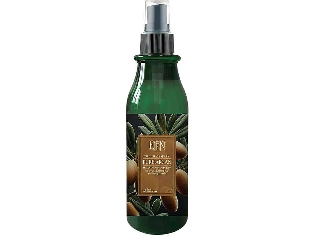 Спрей для волосся ELEN СOSMETICS 250мл Двофазний "Pure Argan"