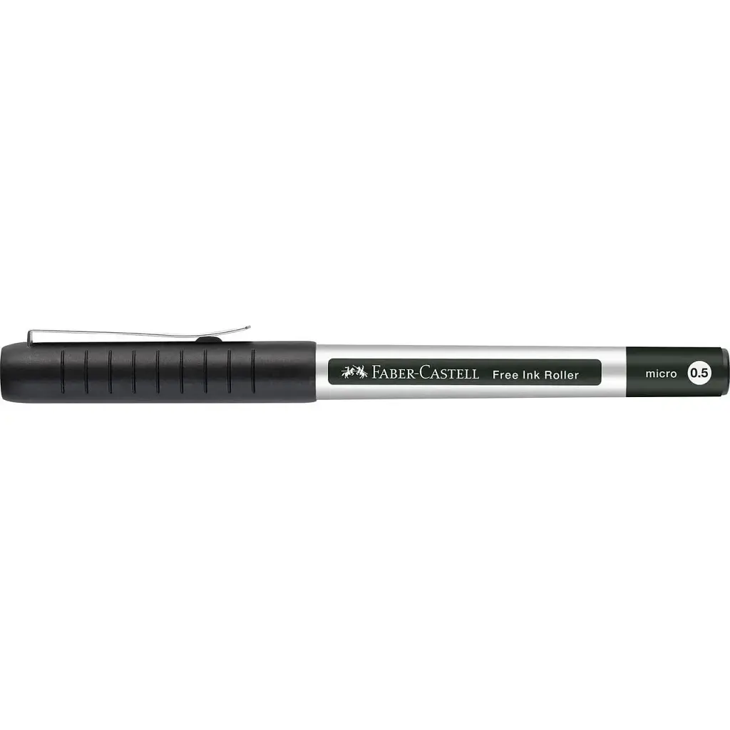 Ролер Faber-Castell Free Ink rollerball, колір чорнила чорний, 0,5 мм, одноразова (29194) - фото 4