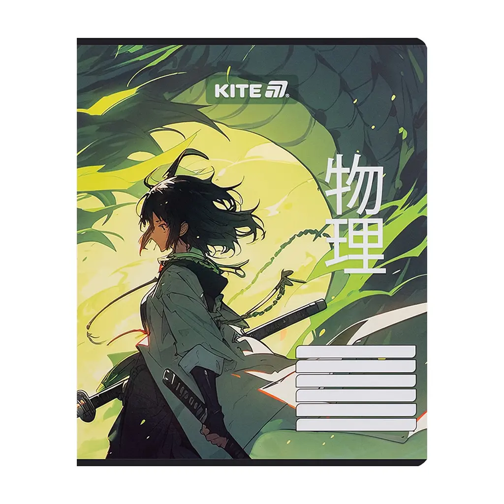 Зошит Kite Anime, 18 аркушів, лінія (K25-237-1), в асортименті - фото 7