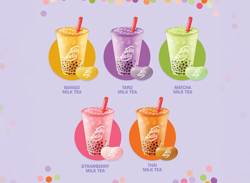 Жувальні цукерки Jelly Belly Bubble Tea 70г - фото 7