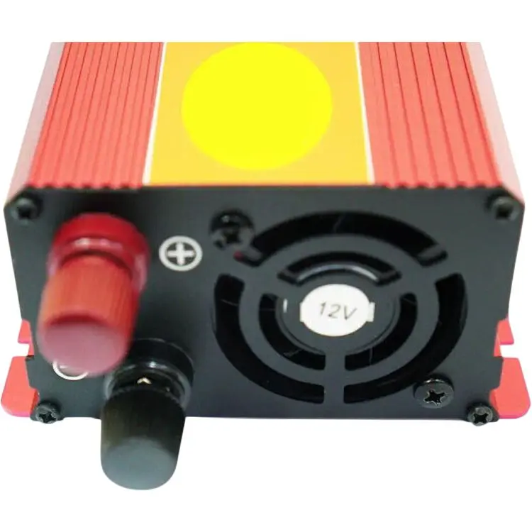 Инвертор преобразователь напряжения с 12V на 220V чистая синусоида XPRO 2600W красный (MER-15375) - фото 3