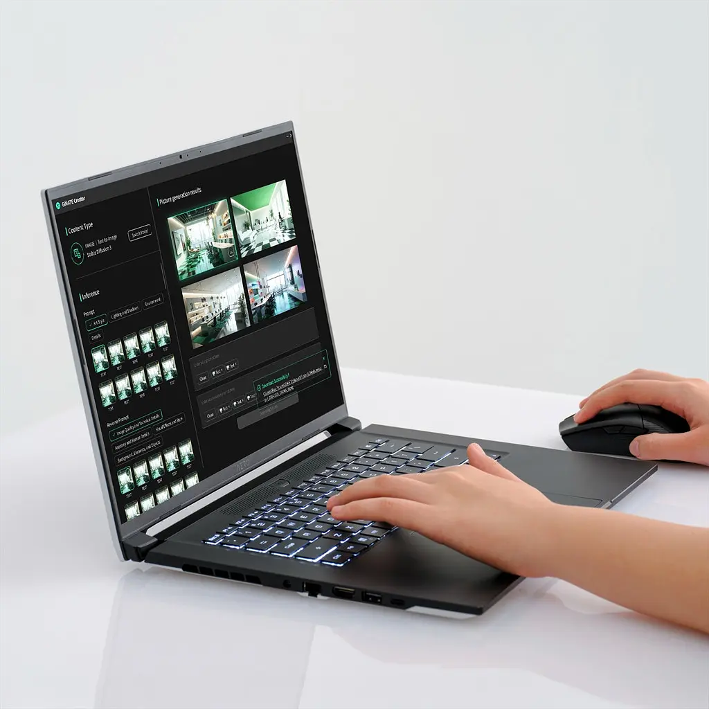 Ноутбук Gigabyte Aero X16 EG61H (1WH93UAC64DH) Lunar Білий - фото 9