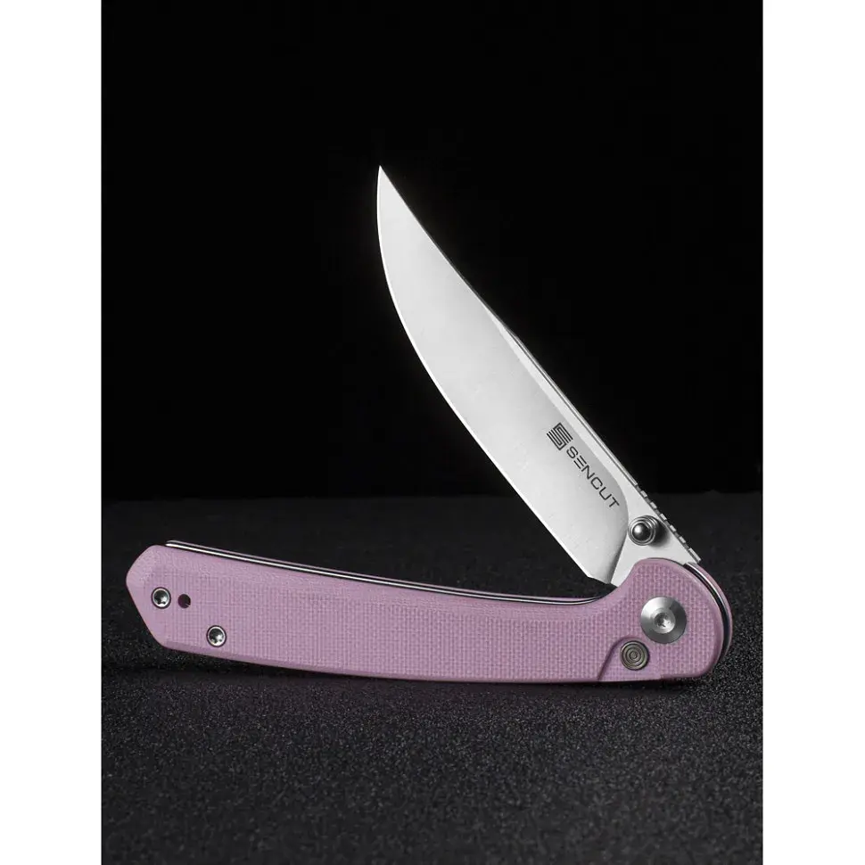 Ніж Sencut Skelfin, Pink G10, Satin (S25007-3) - фото 10