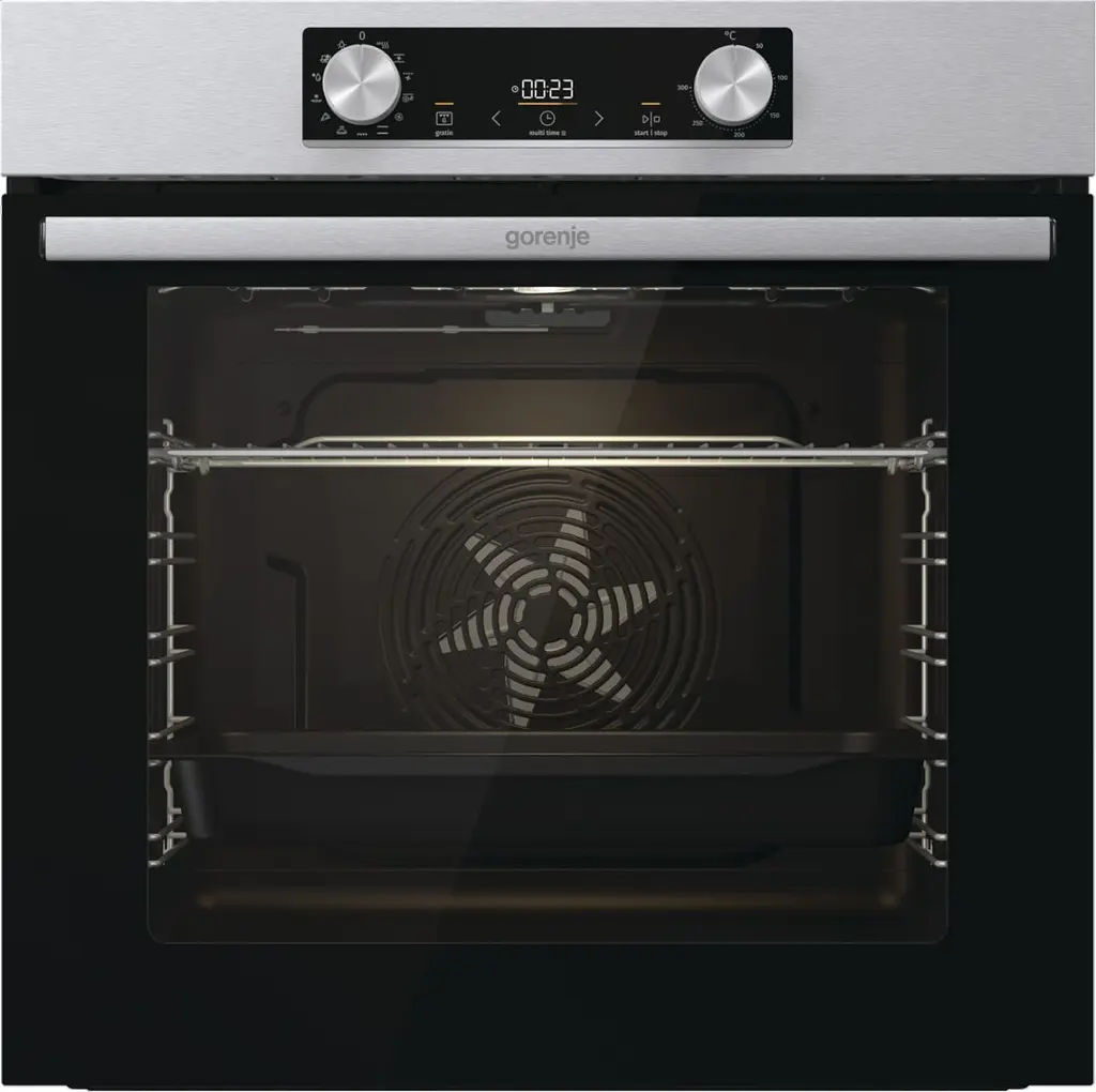 Комплект духовка електрична Gorenje BO6737E02XK + варильна поверхня газова G642ABX нержавіюча сталь - фото 2