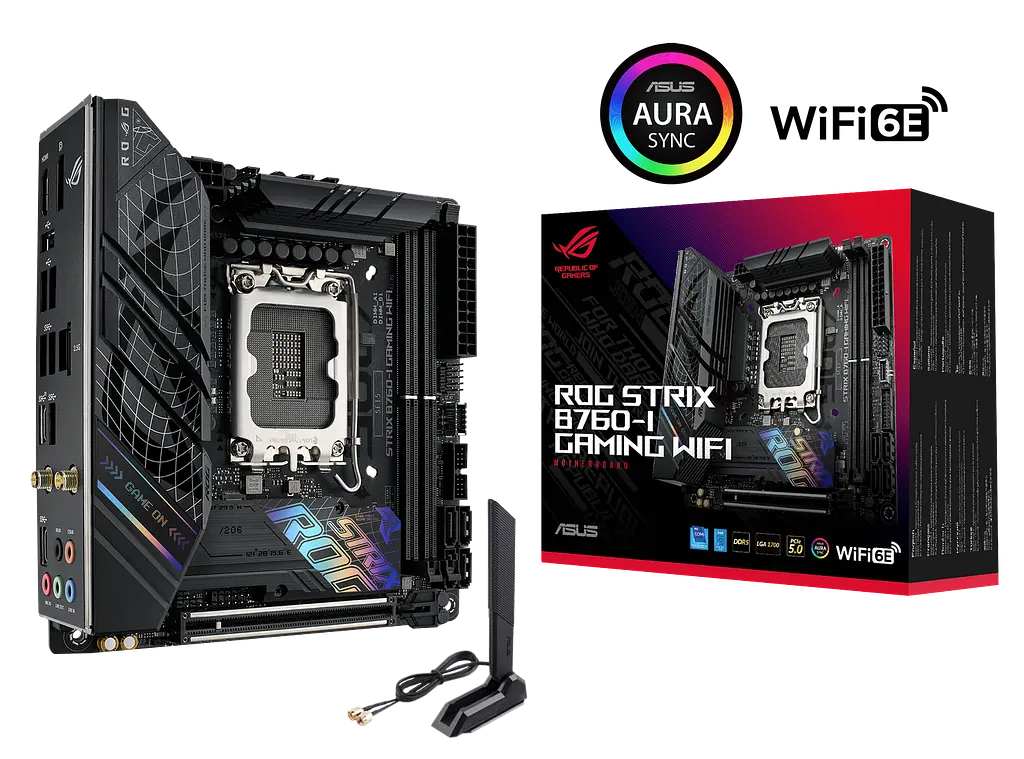 Материнська плата Asus B760-I ROG Strix Gaming Wi-Fi LGA 1700 (ROG STRIX B760-I GAMING WIFI)