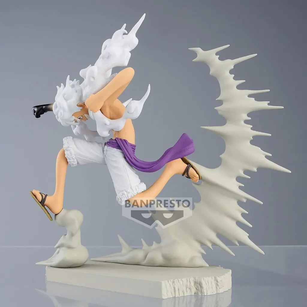 Фігурка Bandai Ван Піс Луффі П'ятий гір One Piece Luffy Gear 5 7 см B OP L G5 7 - фото 2